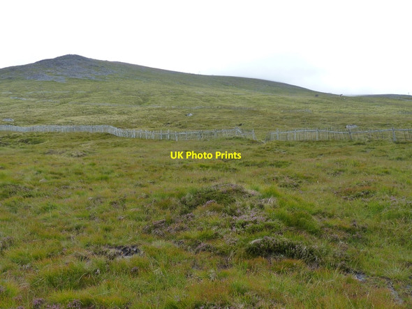 Photo 6"x4" Looking up the mountainside towards Aonach an Nid Aonach an Nid c2010