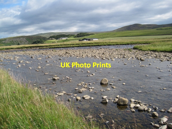 Photo 6"x4" Harwood Beck flows into The River Tees Forest-in-Teesdale c2010