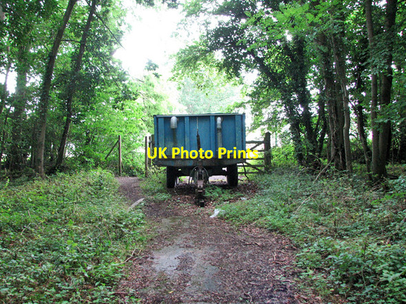 Photo 6"x4" Path to Potash Lane Penny's Green c2010