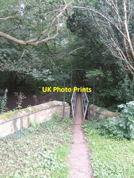 Photo 6"x4" Footbridge over the Ingleby Beck Ingleby Greenhow c2010