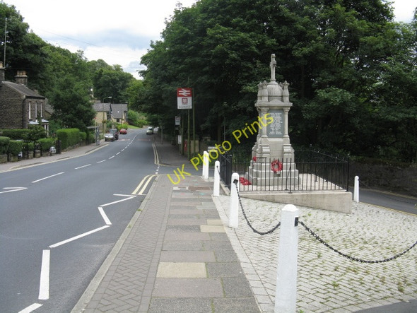 Photo 6"x4" Broadbottom - War Memorial Broadbottom c2009