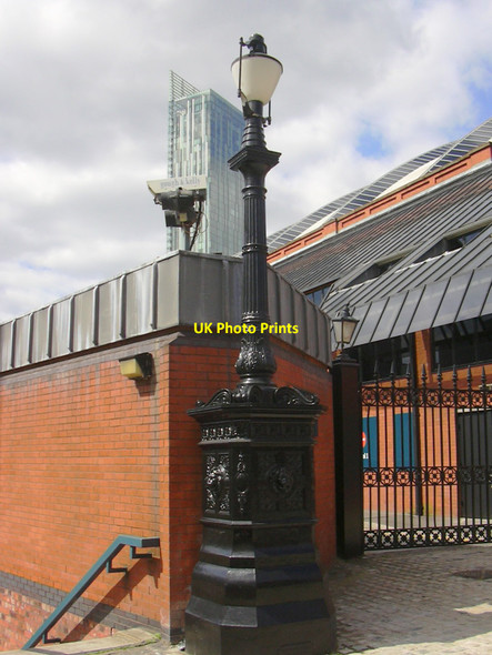 Photo 6"x4" Ornate Lamp at the Manchester Central (Formerly known as the GMEX centre and Manchester International Conference Centre (MICC) Manchester c2010
