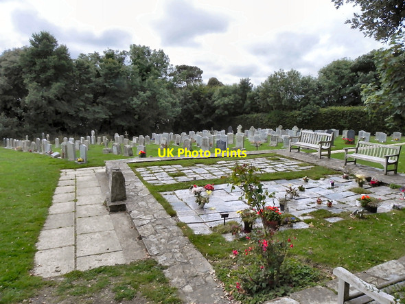 Photo 6"x4" Mawnan Cemetery Mawnan c2010
