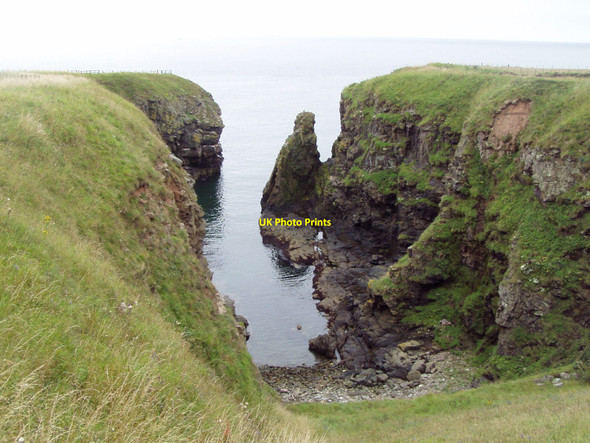 Photo 6"x4" Cove between cliffs Altens c2010