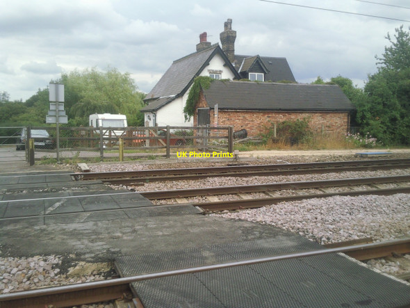 Photo 6"x4" The foot crossing at Abbotts Ripton Abbots Ripton c2010