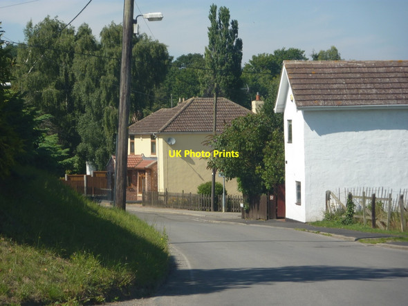Photo 6"x4" Village street, Wroot Woodside\/SE7103 c2010