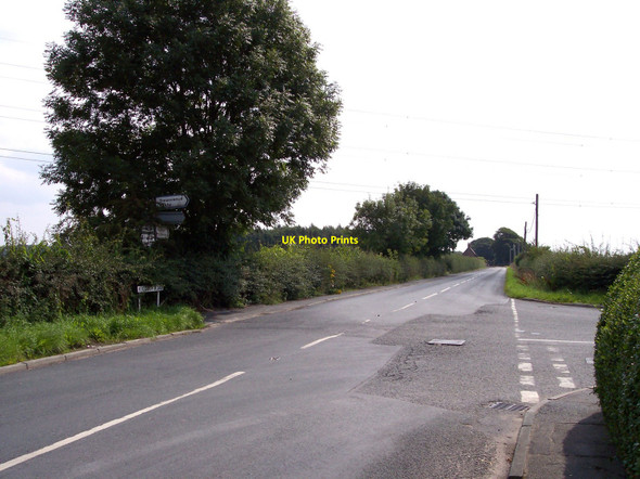 Photo 6"x4" Road junction at Barrow Nook Barrow Nook c2010