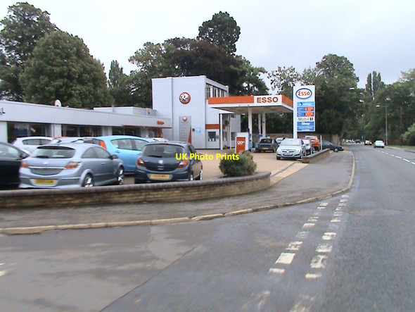 Photo 6"x4" Petrol Station - Great Shelford Great Shelford c2010