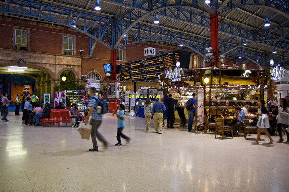 Photo 6"x4" Marylebone Station Concourse Marylebone\/TQ2881 c2010