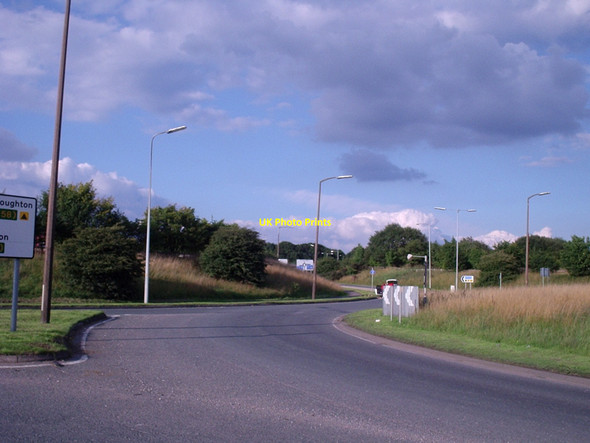 Photo 6"x4" Looking from the A6 Salford Road roundabout towards the M61 Junction 4 Hollins\/SD7005 c2010