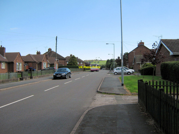 Photo 6"x4" Well Street Biddulph c2010