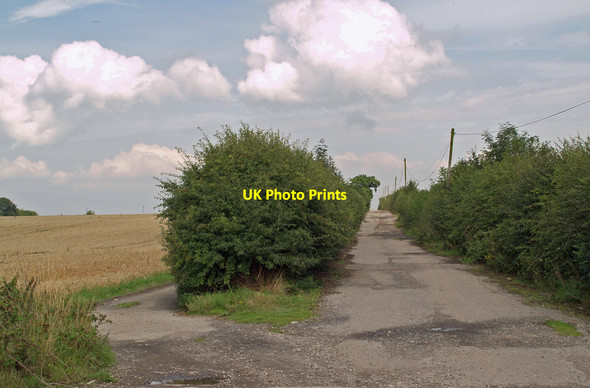 Photo 6"x4" Quarry Access Road Ulceby\/TA1014 c2009