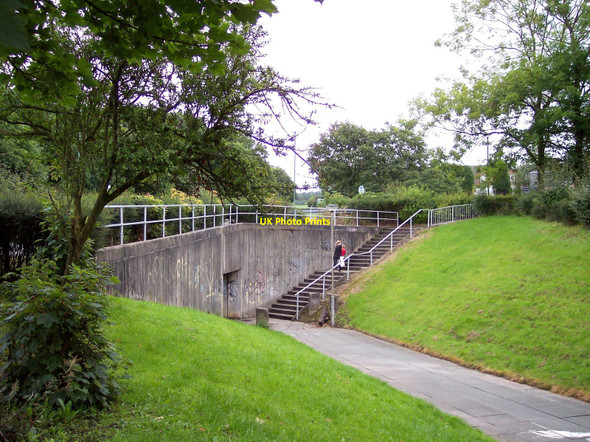 Photo 6"x4" Pedestrian subway under Tanhouse Road Skelmersdale c2010