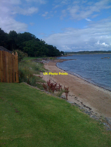 Photo 6"x4" Beach at Balcary Bay Auchencairn\/NX7951 c2010