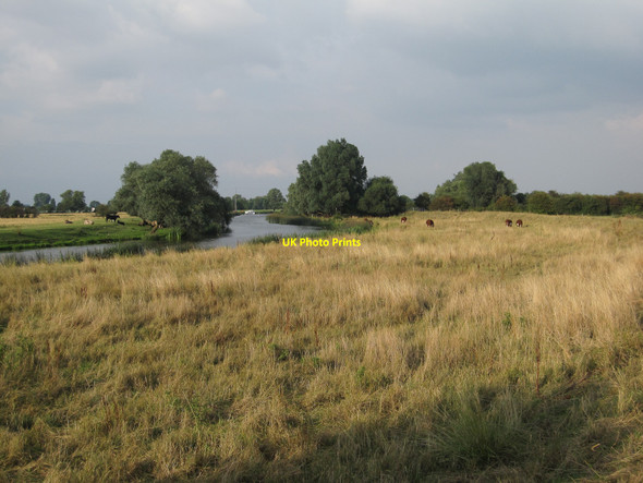Photo 6"x4" River Great Ouse Church End\/TL3669 c2010