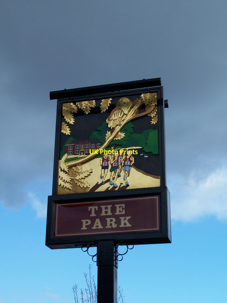 Photo 6"x4" Pub Sign, The Park, Wadsley Lane, Hillsborough, Sheffield Hillsborough\/SK3290 c2010