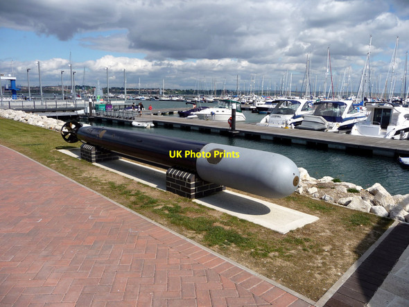 Photo 6"x4" Torpedo, Portland Marina, Dorset Fortuneswell c2010