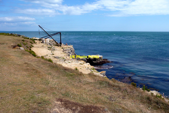 Photo 6"x4" Cliff top, Portland, Dorset Southwell\/SY6870 c2010 P1