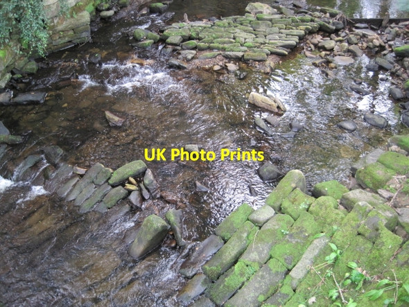 Photo 6"x4" Weir (remains), Devil's Water Dukesfield\/NY9457 c2010
