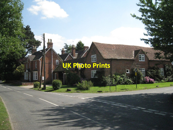 Photo 6"x4" Junction of Barston Lane and Hob Lane Barston c2010