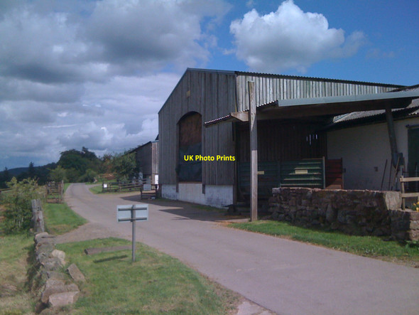 Photo 6"x4" Farm buildings at Loch Arthur Creamery Beeswing c2010