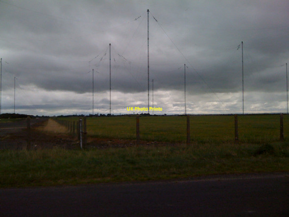 Photo 6"x4" Radio masts at Cardurnock Cardurnock c2010