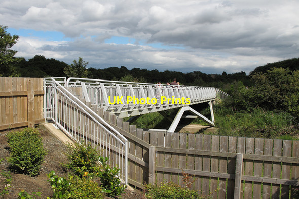 Photo 6"x4" Bridge over River Almond, Livingston Heritage Centre Kirkton\/NT0366 c2010