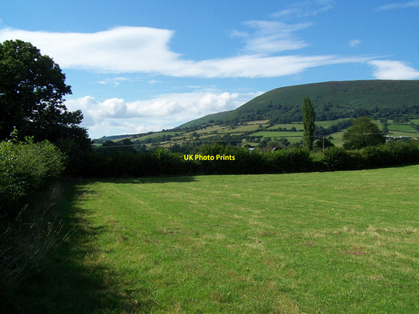 Photo 6"x4" Footpath To Clodock Clodock c2010