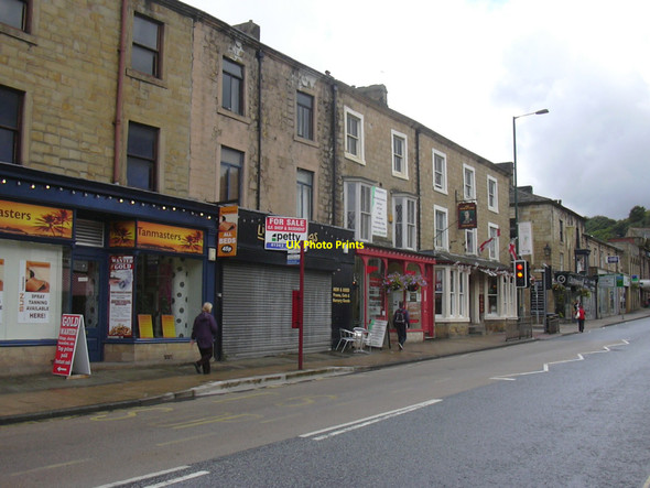 Photo 6"x4" Shops, Halifax Road , Todmorden,Calderdale, West Yorkshire Todmorden c2010