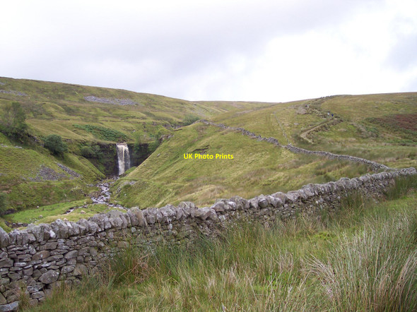 Photo 6"x4" Waterfall on Force Gill from Dales Way path Ribble Head\/SD7779 c2010
