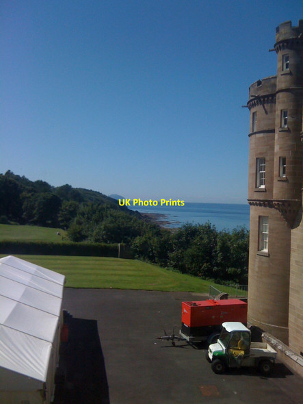 Photo 6"x4" View to the west from the castle Maidens\/NS2107 c2010