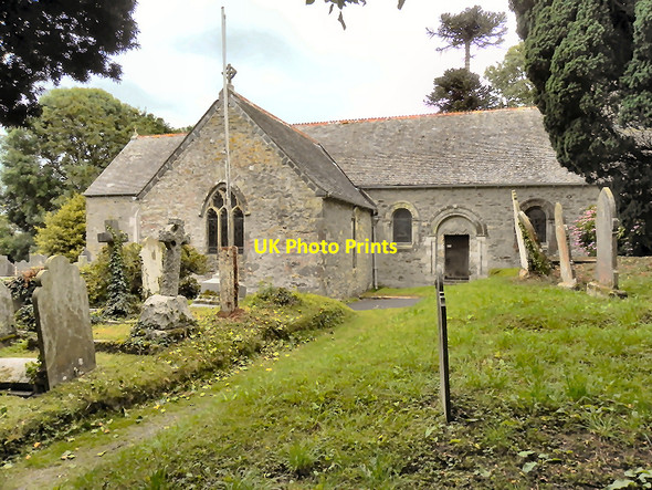 Photo 6"x4" St Mylor Church Mylor Churchtown c2010 P1