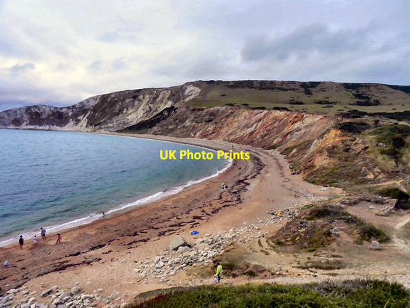 Photo 6"x4" Worbarrow Bay Worbarrow c2010