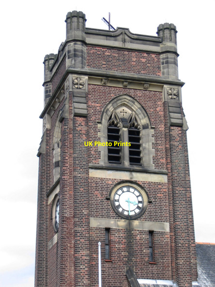Photo 6"x4" Alfreton - Watchorn Church tower Alfreton c2010