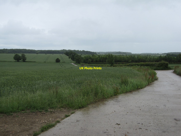 Photo 6"x4" Permissive bridleway Little Bradley c2010