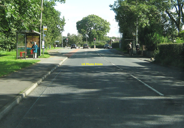 Photo 6"x4" Traffic lights at the junction of  A49 and the A5083 Leyland c2010