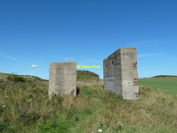 Photo 6"x4" Remains of Engine House, Huntcliff Ironstone Mine Brotton c2010