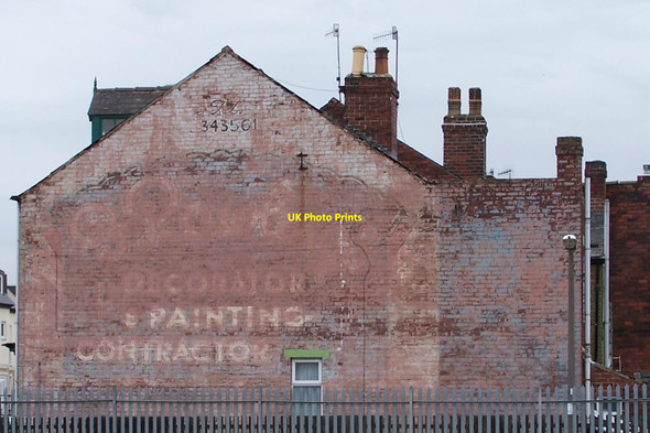 Photo 6"x4" Writing on the wall, Leppings Lane, Hillsborough, Sheffield - 2 Hillsborough\/SK3290 c2010