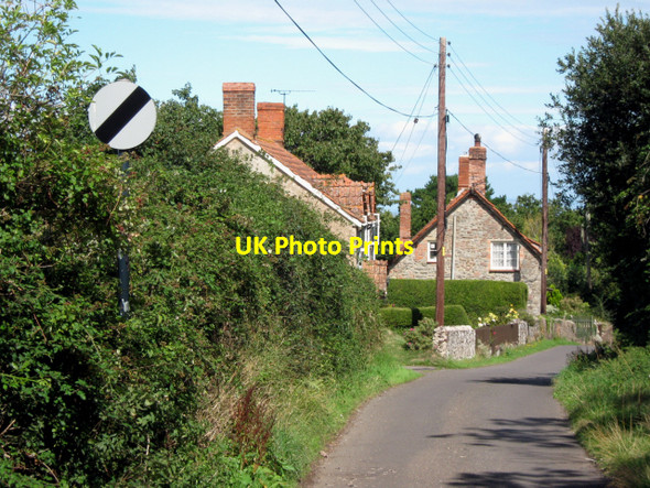 Photo 6"x4" Higher Street, just off the A39 Higher Street c2010