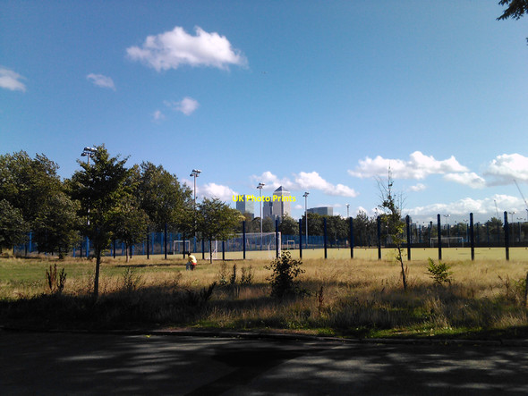 Photo 6"x4" View of Canary Wharf from Mile End Park Bow\/TQ3682 c2010