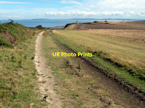 Photo 6"x4" The West Somerset Coastal Path Lilstock c2010