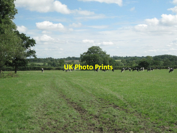 Photo 6"x4" View across the Blythe valley from Barston Barston c2010