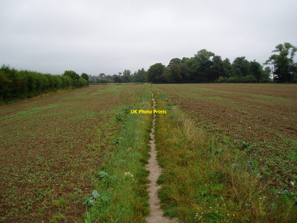 Photo 6"x4" Path to Walberton Church Barnham\/SU9604 c2010
