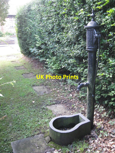 Photo 6"x4" Barston parish pump, Barston Lane Barston c2010