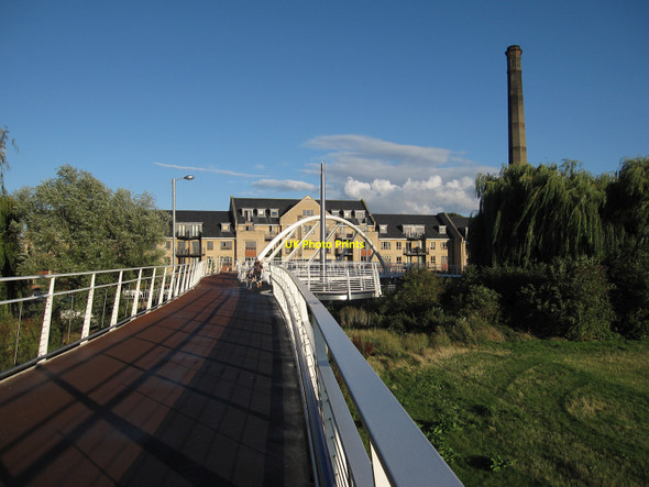 Photo 6"x4" Tesco Bridge over the River Cam Cambridge\/TL4658 c2010