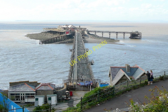 Photo 6"x4" Birnbeck Island and Pier Weston-super-Mare c2009
