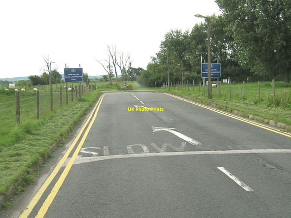 Photo 6"x4" A roundabout on prison roads Ulnes Walton\/SD5019 c2010