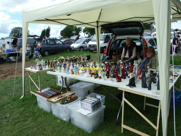 Photo 6"x4" Car boot sale at the grandstand Douglas\/SC3875 c2010