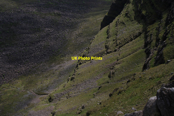 Photo 6"x4" Slopes of Tom na Gruagaich Rechullin c2010
