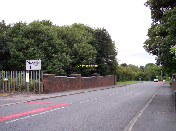 Photo 6"x4" Windy Arbour Road bridge over the trackbed of Cronton Colliery railway Huyton-With-Roby c2010